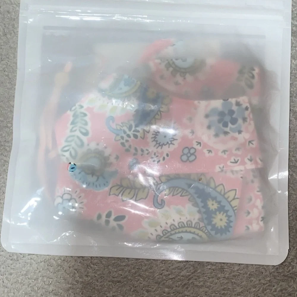 Floral Pink women Drawstring Pouch